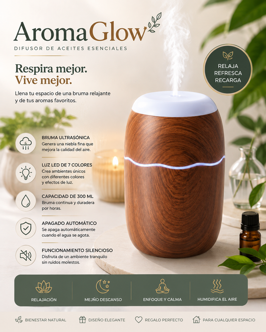 Difusor, AromaGlow